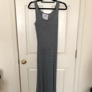 Nation Grey Open Lower Back Maxi